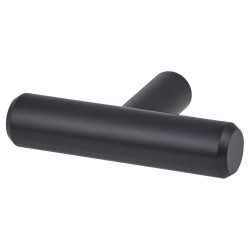 Altro 12mm T-Bar Cabinet Knob - 50 x 32mm - Matt Black