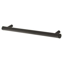Altro Filton 11mm T-Bar Cabinet Pull Handle - 160mm Centres - Matt Black