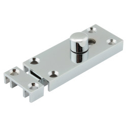 Jedo Bathroom Slip Barrel Bolt - 65 x 25mm - Polished Chrome