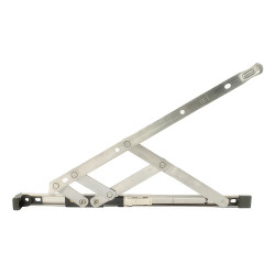 uPVC/Timber Restrictor Window Friction Stay Hinge - 13mm Stack - 24"/600mm - Top Hung - Pair