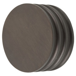 Frelan Hoxton Sturt Round Cabinet Knob - 40mm Diameter - Dark Bronze