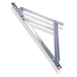 Securistyle uPVC/Timber Heavy Duty Window Friction Stay Hinge - 250mm Length - Top Hung - Pair