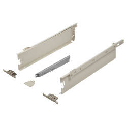 Blum METABOX BLUMOTION Soft Close Drawer Pack - Single Extension - (H) 86mm x (D) 400mm - 30kg