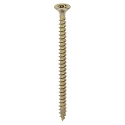 TIMCO Classic Pozi Countersunk Wood Screws - 4.0 x 60mm - Yellow Zinc - Pack of 200