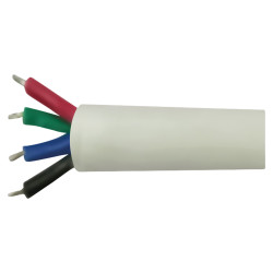 Integral LED 0.5mm 4 Core Cable For RGB Side & Top Bend Neon Flexible Strip Light - 500mm