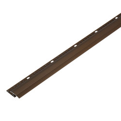Z Section Door Bar Trim - 900mm Length - Dark Bronze