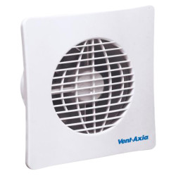 Vent Axia Basic BAS150SLB Axial Bathroom and Kitchen Extractor Fan - White