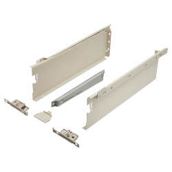 Blum METABOX BLUMOTION Soft Close Drawer Pack - Single Extension - (H) 118mm x (D) 400mm - 30kg