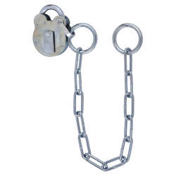 Fire Brigade FB1 Padlock and Chain - No Key