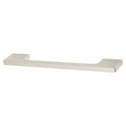 Altro 8mm Slim D-Bar Cabinet Pull Handle - 160mm Centres - Satin Nickel