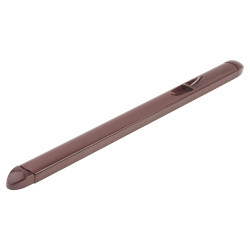 Trimvent XS16 uPVC/Timber Window Vent - Surface - 312 x 16mm - Brown