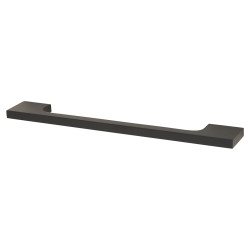 Altro Bibury 8mm Slim D-Bar Cabinet Pull Handle - 192mm Centres - Matt Black