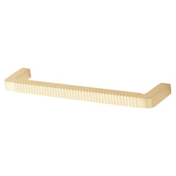 Altro Buxton 9mm D-Bar Cabinet Pull Handle - 128mm Centres - Satin Brass