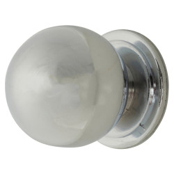 Touchpoint Ball Cabinet Knob - 30mm Diameter - Polished Chrome