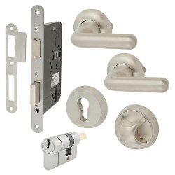 Eclipse Anti-Ligature First Entry for Staff Doors - 44mm Thick Doors