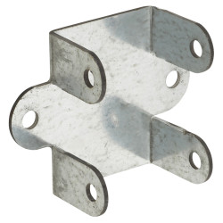 Easy Use Fence Panel Clip - 46 x 32mm - Galvanised