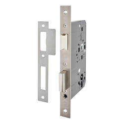 Arrone AR910 Euro Profile DIN Sashlock - 105mm Case - 80mm Backset - Satin Stainless Steel