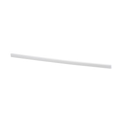 elfa Top Track System - Click In Bracket Cover - 500mm Length - Left - White