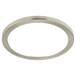 Forum Spa Tauri Magnetic Bezel for 24W Flush LED Bathroom Ceiling Light - Satin Nickel