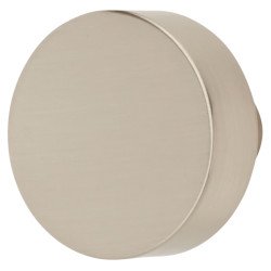 Altro Rye Round Cabinet Knob - 30mm Diameter - Satin Nickel