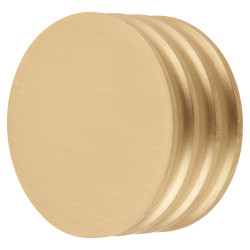 Frelan Hoxton Sturt Round Cabinet Knob - 40mm Diameter - Satin Brass