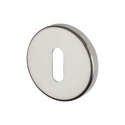 Altro Escutcheon - 52mm Diameter - Keyhole - Polished Stainless Steel