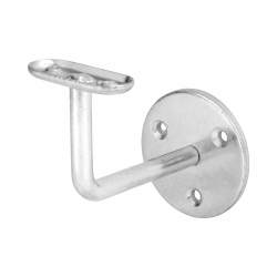 Altro Equality Act Handrail Bracket - 90mm Projection - Zinc Plated
