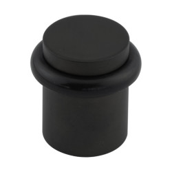Burlington by Frelan Plain Floor Door Stop - 40 x 38mm - Black