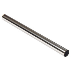 Rothley 25mm Round Stainless Steel Hanging Rail Tube - 914mm Length - Polished Stainless Steel
