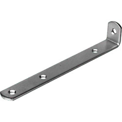 Heavy Duty Bracket - 155 x 40 x 19mm - Bright Zinc Plated - Pack of 10