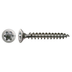 SPAX T-Star Plus Torx Countersunk Wood Screws - 3.5 x 20mm - A2 Stainless Steel - Pack of 200