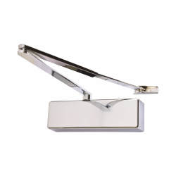 Rutland TS.3204 Fire Door Closer - Power Size 3 - Push/Pull Mounting - Polished Nickel