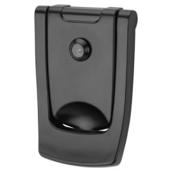 Hoppe AR725K Designer Door Knocker with viewer - 110 x 74mm - Black