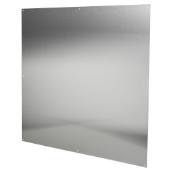 Altro Screw Fix 430 Stainless Steel Kitchen Splashback - 900 x 600mm - Satin