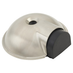 Arrone AR334I Heavy Duty Circular Floor Door Stop - 68 x 22mm - Satin Stainless Steel