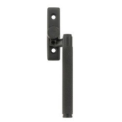 From The Anvil Brompton Knurled Locking Espagnolette Casement Window Handle - Right - Matt Black