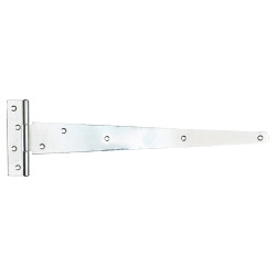 Medium Duty Gate/Door Tee Hinge - 450 x 45mm - Zinc Plated - Pair