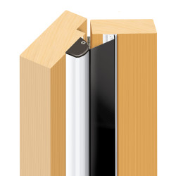 Exitex Concealed Roller Finger Guard - 1925mm Length - White