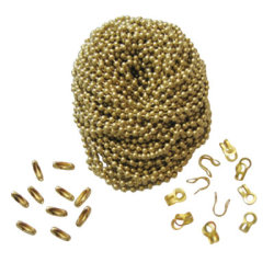 Ball Chain - No. 6 - 10m Chain - Polished Brass