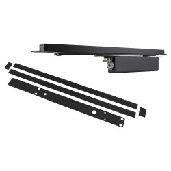 Rutland ITS.11204 Concealed Fire Door Closer - Power Size 2-4 - Black