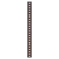 Altro Raised Bookcase Strip - 1829 x 24mm - Brown