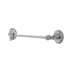 Touchpoint Cabin Hook & Eye - 150mm Length - Polished Chrome