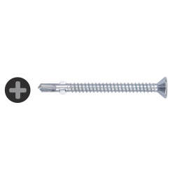 TIMCO Wing Tip Self Drilling Screw for Light Section Steel - 5.5 x 85mm - Pack of 100