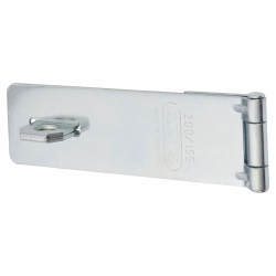 Abus 200 Traditional Hasp & Staple - 155 x 47mm - Zinc Plated