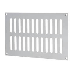 Altro Plain Slotted Vent - 229 x 152mm - 8170mm² Free Air Flow - Satin Stainless Steel