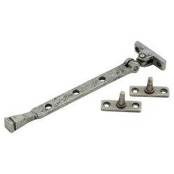 From The Anvil Avon Casement Window Stay - 8"/203mm Length - Pewter