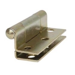 Storm Proof Casement Wide Flush Gap Window Hinge - 63mm Length - Yellow Zinc Passivated - Pair