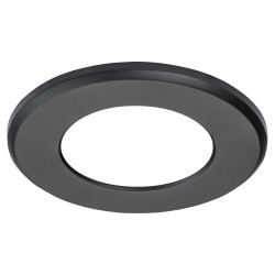 Knightsbridge Fire Rated Downlight Bezel - Matt Black