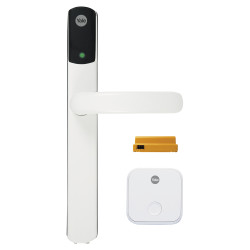 Yale Conexis L2 Electronic Multipoint Smart Lock Door Handle - White - SD-L2000-WH