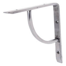 From The Anvil Plain Shelf Bracket - 152 x 152mm - Pewter